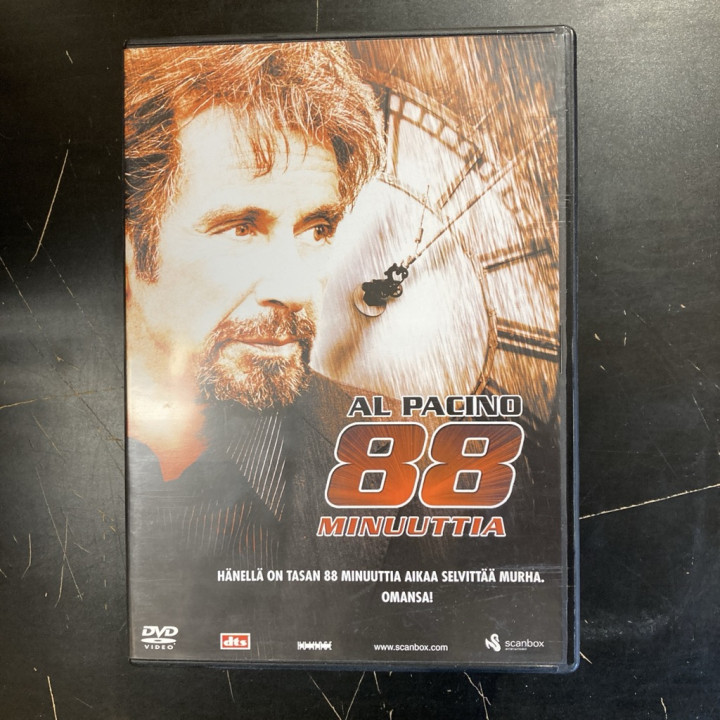 88 minuuttia DVD (M-/M-) -jännitys-